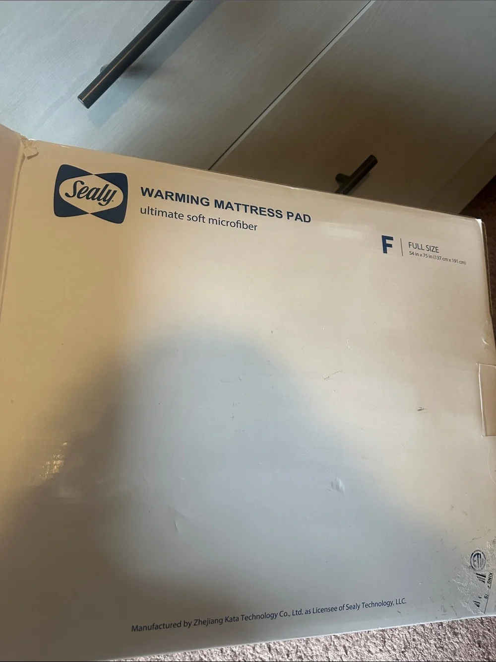 Sealy Electric Mattress Pad 10 Heat Settings With Auto Off, FULL - Ship alone - Picture 13 of 13